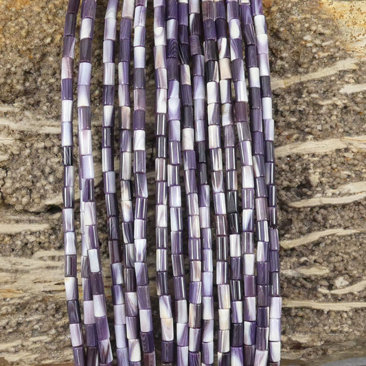 Wampum Quahog Shell Tubes, Grade A