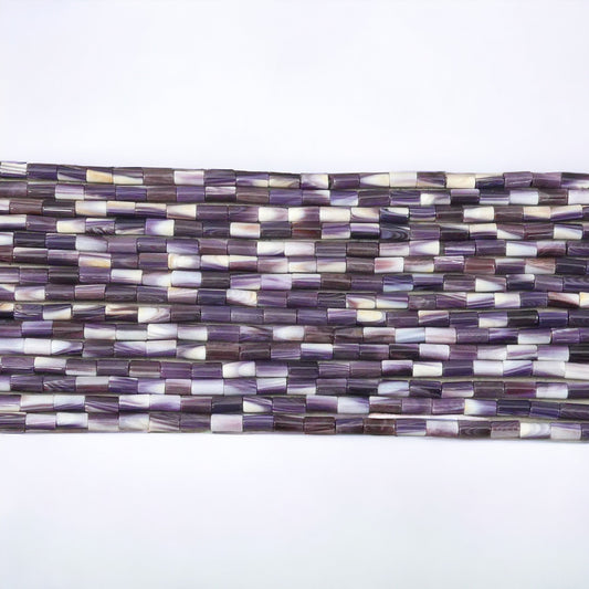 Wampum Quahog Shell Tubes, Grade A